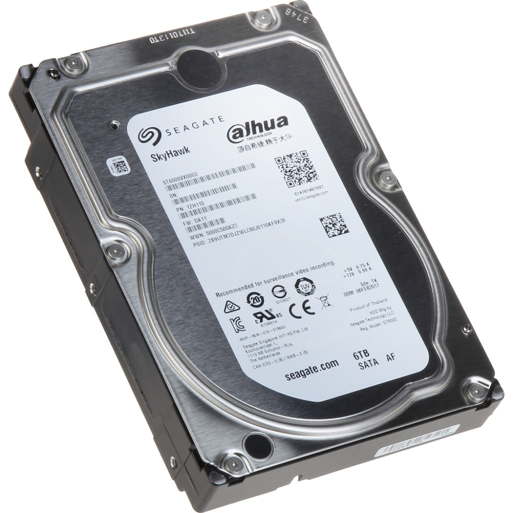 Dusco Duro Seagate Skyhawk Surveillance 6TB 3.5″ TECNOSMART