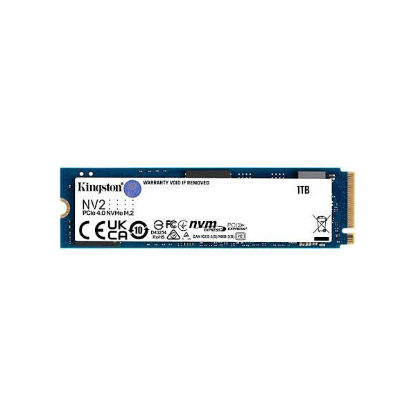 SSD KINGSTON NV2 1TB 1000GB M.2 NVMe PCIe 4.0 3500/2100MB/s (SNV2S