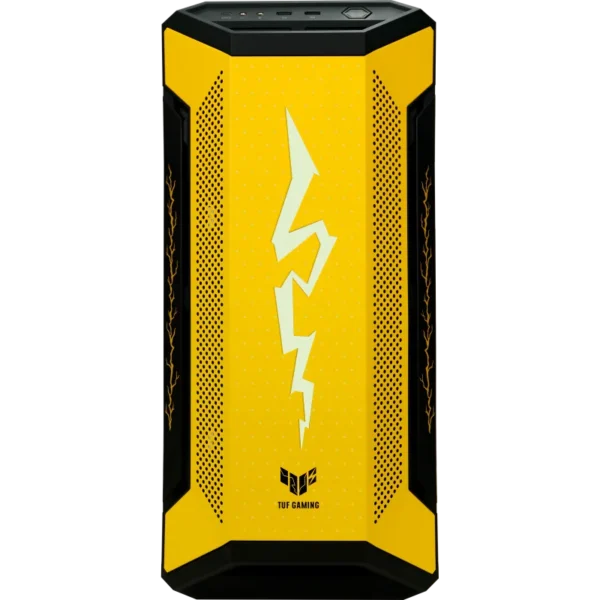 CASE ASUS TUF GT501 EDITION DEMON SLAYER - TEMPERED GLASS - ATX - CON AGARRADERA - YELLOW