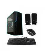 CASE COMBO SATE K-703 FUENTE 600W - TEC/MOU/PAR - NEGRO - Imagen 2