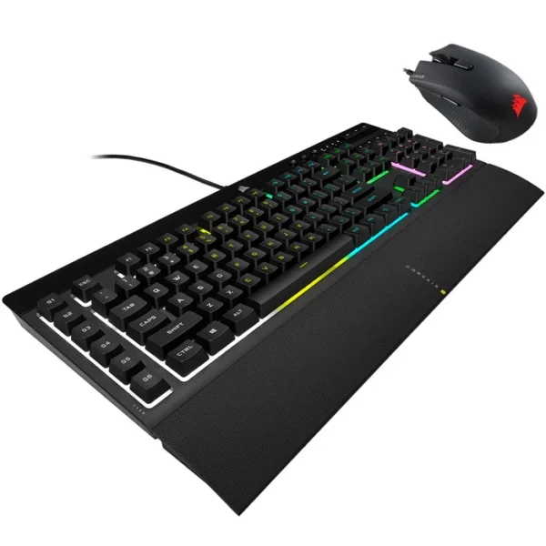 COMBO CORSAIR TECLADO K55 RGB PRO + MOUSE HARPOON PRO (SP) (CH-9226865-NA)