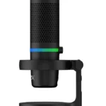 MICROFONO HYPERX DUOCAST RGB - INTERNAL POP FILTER  - USB - OMNIDIRECCIONAL - PARA PC/PS4/PS5 - BLACK (4P5E2AA)