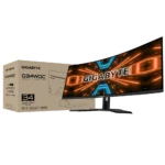 MONITOR GIGABYTE REFURBISHED G34WQC-SA 34" VA 1500R QHD - 1MS - 144HZ - HDMI 2.0/DP 1.4 - BLACK