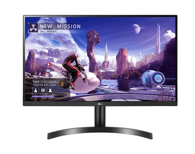 MONITOR-LG-27QN600-B-27-QHD-IPS-SRGB-99-75HZ-5MS-HDMI-DP_Monitores_10940_1.webp MONITOR LG 27QN600-B 27" IPS 2K QHD 2560x1440 - SRGB >99% - 75HZ - 5ms - HDR - FREESYNC- HDMI/DP - Imagen 1