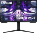 MONITOR SAMSUNG ODYSSEY 24" FHD - 1MS - 165 Hz - FREE-SYNC PREMIUM - HDMI/DP - BLACK (LS24AG320NNXZA)