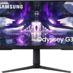 MONITOR SAMSUNG ODYSSEY 24" FHD - 1MS - 165 Hz - FREE-SYNC PREMIUM - HDMI/DP - BLACK (LS24AG320NNXZA)