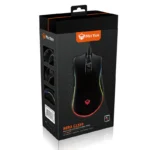 MOUSE GAMING MEETION HERA MT-G3330 RGB LED - 9 BOTONES - 8000DPI - USB - BLACK - Imagen 2