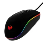 MOUSE GAMING MEETION MT-GM21 RGB CIRCULATION MODE - 6 BOTONES - 4800DPI - BLACK