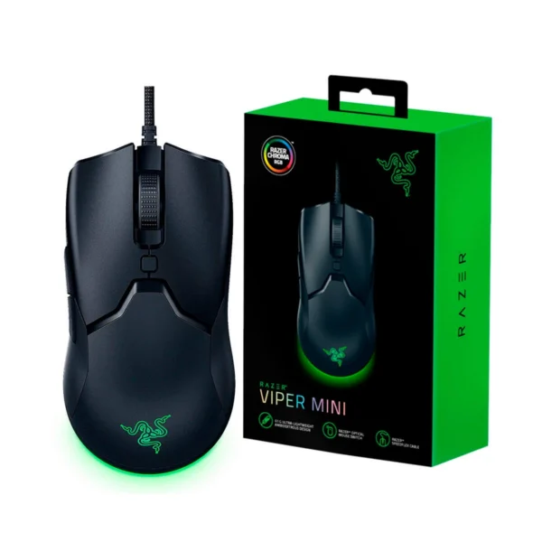 MOUSE GAMING RAZER VIPER MINI - 8500DPI - RGB CHROMA - 35G (RZ01-03250100-R3)