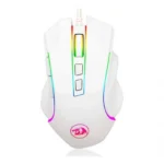MOUSE REDRAGON M607 GRIFFIN 7200DPI RGB 8 BOTONES WHITE