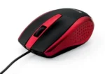 MOUSE OPTICO VERBATIM - USB - BLACK/RED (99742)