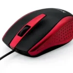 MOUSE OPTICO VERBATIM - USB - BLACK/RED (99742)