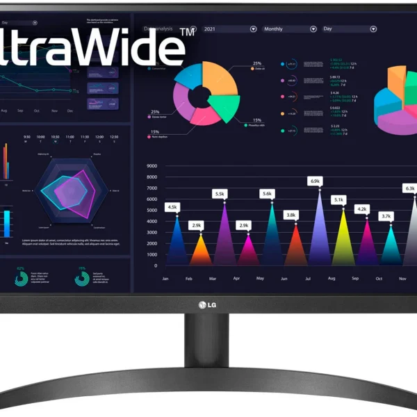 Monitor LG 29WQ500-B 29" ULTRAWIDE 21:9 FULL HD 2560x1080 - IPS - 1ms - HDMI+DP