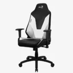 SILLA AEROCOOL ADMIRAL WHITE - HASTA 150KG - CILINDRO A GAS CLASE 4 - BIFMA X5.1 - WHITE/BLACK
