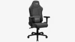 SILLA AEROCOOL CROWN PLUS ASH BLACK -  HASTA 150KG - CILINDRO A GAS CLASE 4 - BIFMA X5.1 - BLACK - Imagen 2