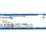SSD KINGSTON NV3 500GB M.2 NVMe PCIe 4.0 5000/3000MB/s (SNV3S/500G)