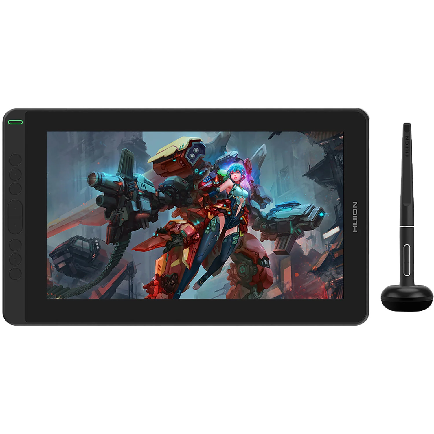 TABLETA-DIGITALIZADORA-HUION-PW500_TABLETAS-DIGITALIZADORAS_12162_1.webp PANTALL DIGITALIZADORA HUION KAMVAS 13 GS1331 CON SOPORTE - 120%SRGB - FHD IPS - 166 PPI - 25MS - 5080 LPI - BLACK - Imagen 1