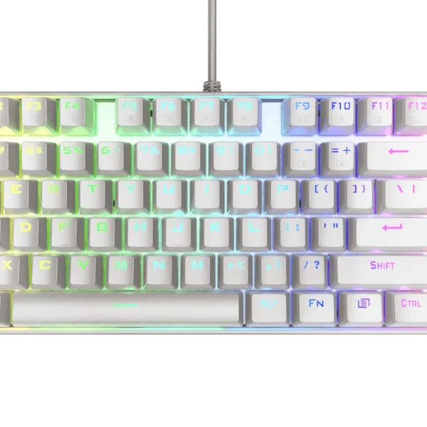 TECLADO REDRAGON KUMARA K552W-RGB SPS-RED - MECANICO TKL - US - DUST-PROOF RED - WHITE