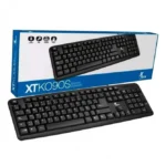TECLADO XTECH XTK092S - ALAMBRICO - EN ESPAÑOL