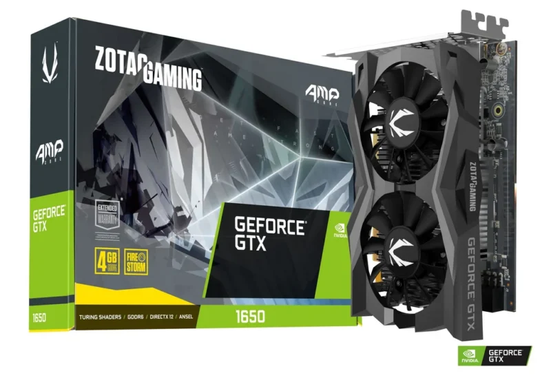 Tarjeta de video Zotac GTX 1650 FireStorm 4GB - (ZT-T16520J-10L) - Imagen 2