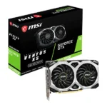 TARJETA DE VIDE MSI GEFORCE GTX 1660 SUPER 6GB GDDR6 VENTUS XS OC EDITION - DP 1.4 /HDMI 2.0B (912-V375-279)