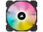 VENTILADOR CORSAIR iCUE SP120 RGB ELITE - 120MM - 1X SINGLE FAN - 1500RPM - 4-PIN PWM - BLACK (CO-9050108-WW)