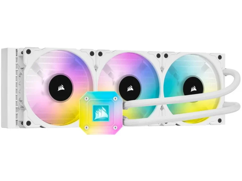 Liquid Cooler Corsair iCUE H150i Elite Capellix White - Imagen 2