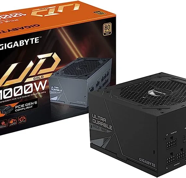 FUENTE DE PODER GIGABYTE UD 1000GM V2 80 PLUS GOLD FULLY MODULAR (GP-UD1000GM PG5 V2)
