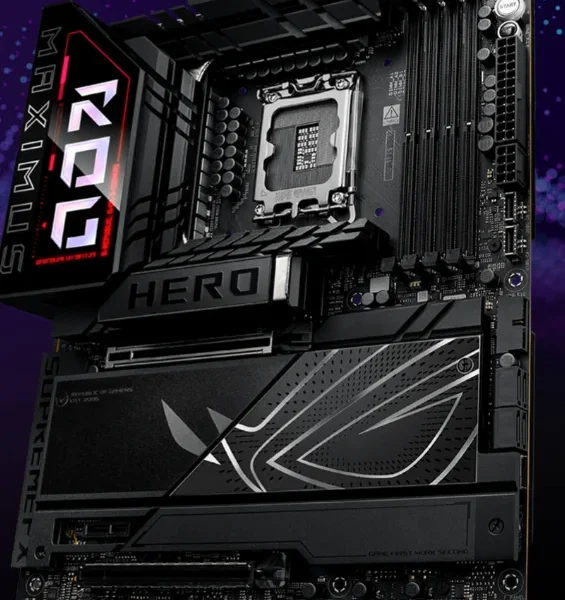 MAINBOARD ASUS ROG MAXIMUS Z890 HERO - INTEL CORE ULTRA - ATX - WIFI 7- LGA 1851 - DDR5 - HDMI/DP (90MB1IDO-M0EAY0)