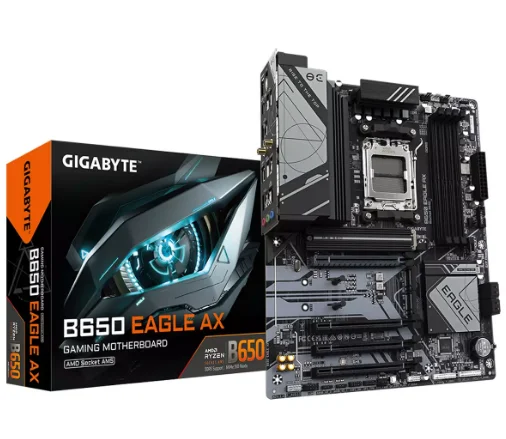 MAINBOARD GIGABYTE B650 EAGLE AX - WiFi - AMD RYZEN AM5 - ATX - DDR5 - DP/HDMI/TYPE-C - Imagen 1
