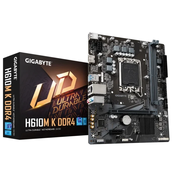 MAINBOARD GIGABYTE H610M K DDR4 - LGA1700 - 13TH - MATX - HDMI