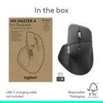 Mouse Logitech MX Master 4 | Inalámbrico | 7 botones | Grafito - Imagen 4