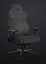 SILLA CORSAIR TC500 LUXE SHADOW (BLACK) - TEXTIL PREMIUM - REPOSABRAZOS OMNIFLEX (CF-9010066-WW) - Imagen 2