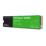 SSD WD SN350 250GB NVME M.2 2280 - 2400MB/S (WDS250G2G0C) - Imagen 2