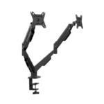 SOPORTE BRAZO KLIP XTREME KMM-410 - CON MECANISMO DE RESORTE - PARA 2 MONITORES 13"-32" - 4.4/17.6LB - VESA
