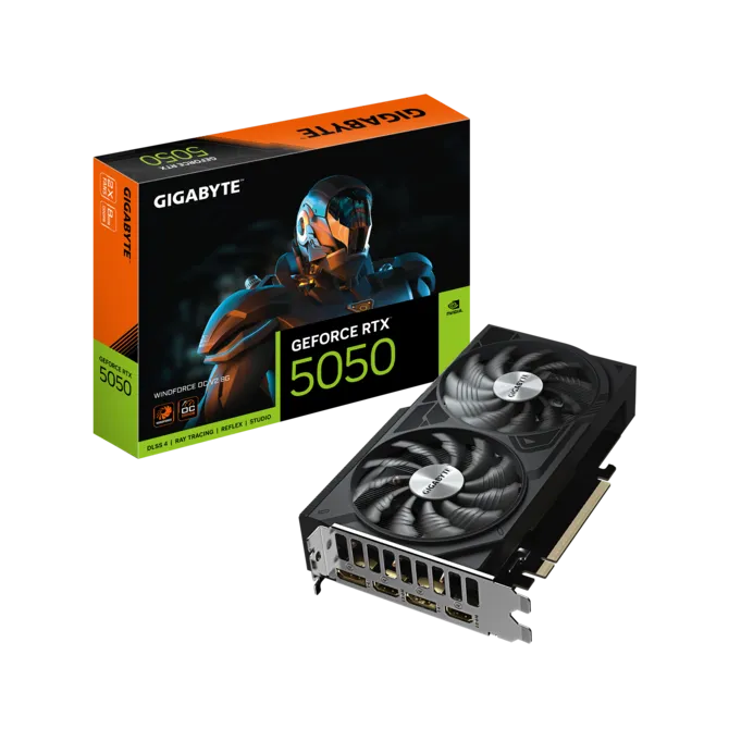 TARJETA-DE-VIDEO-GIGABYTE-GEFORCE-RTX-5050-8GB-GDDR6-OC-EDITION-WINDFORCE-2X-HDMI-DP-GV-N5050WF2OCV2-8GDG10-_Tarjeta-de-video_19535_img12423_1.webp TARJETA DE VIDEO GIGABYTE GEFORCE RTX 5050 8GB GDDR6 - OC EDITION - WINDFORCE 2X - HDMI/DP (GV-N5050WF2OCV2-8GDG10) - Imagen 1