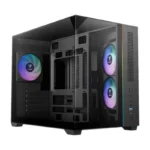 Combo: Case Gamdias ATLAS M3M Black | +3 FAN ARGB + Fuente 600W 80+ - Imagen 2
