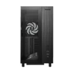 COMBO CASE GAMDIAS ATLAS M4 - MID TOWER - TEMPERED GLASS - ATX - 4 FAN 120MM ARGB - BLACK + FUENTE 600W - Imagen 3