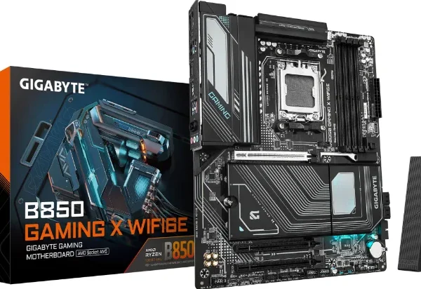 MAINBOARD GIGABYTE B850 GAMING WIFI6 - AMD AM5 - DDR5 - ATX (9MB85GW-00-G10)