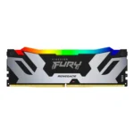 RAM KINGSTON FURY RENEGADE RGB SILVER 24GB DDR5 8400MHZ - CL40 - CUDIMM (KF584CU40RSA-24)