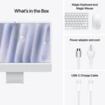 Todo-En-Uno Apple iMac M4 24" |16GB RAM | 512GB SSD | SILVER (MWUV3LZ/A) - Imagen 4