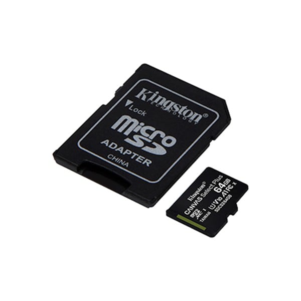 Memoria MicroSDXC Kingston Canvas Select 64GB - (SDCS2/64GB)
