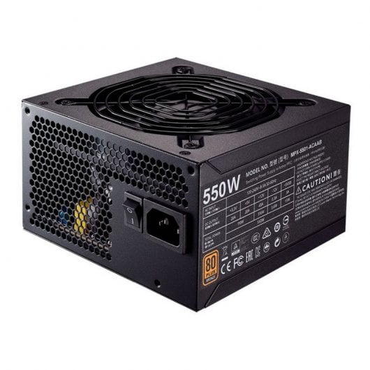 Fuente de poder Cooler Master 550W MWE - (MPE-5501-ACAAW-US)