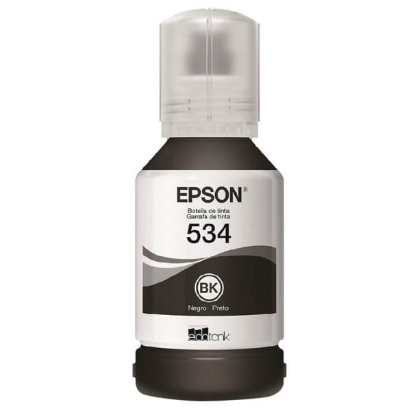Tinta Epson T534120 Negro 120ml 6000 paginas M1100/M1120/M1180/M2140/M2170