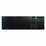 Teclado Logitech G915, Mecánico, Switch Tactile, Inalámbrico