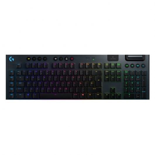 Teclado Logitech G915, Mecánico, Switch Tactile, Inalámbrico