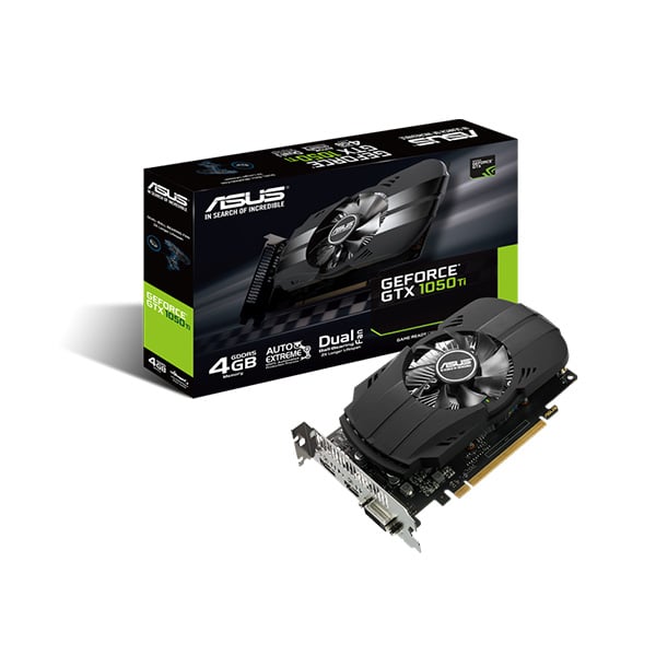 Tarjeta de video Asus Phoenix GTX 1050 Ti 4GB - (PH-GTX1050TI-4G)