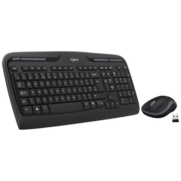 Combo Logitech MK320: Teclado y mouse inalambricos - (920-002836)