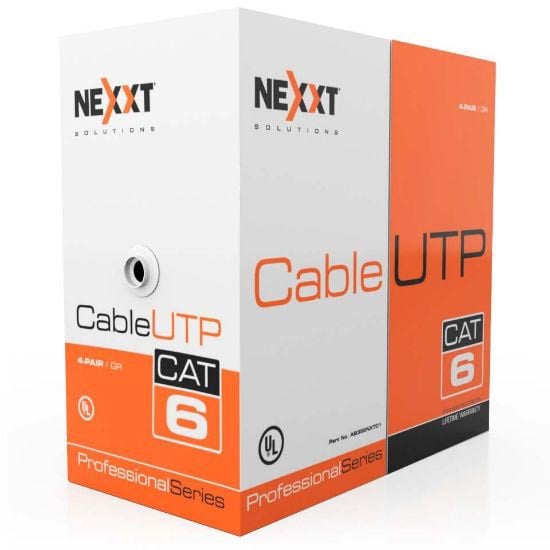 Rollo De 305 Metros De Cable Utp Cat. 6 NEXXT Professional - (AB356NXT01)