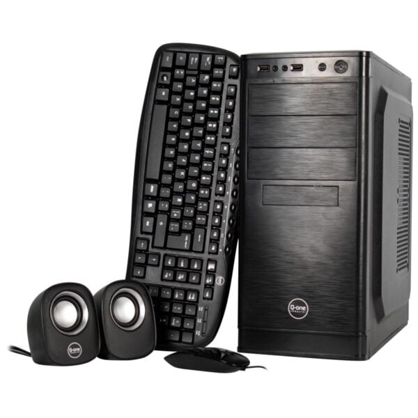 Case Combo Q-One LGX-5905 Teclado, parlantes y mouse
